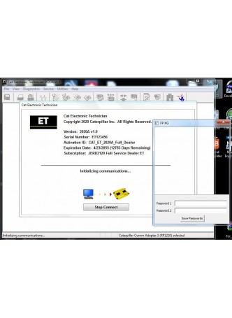  Caterpillar CAT ET 2020A Electronic Technician Diagnostic Software[01/2020]+1 License
